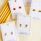 Screwback Stud Earrings - Music Note - LINNY CO WholesaleStuds