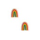 Screwback Stud Earrings - Noah Rainbow - LINNY CO WholesaleStuds