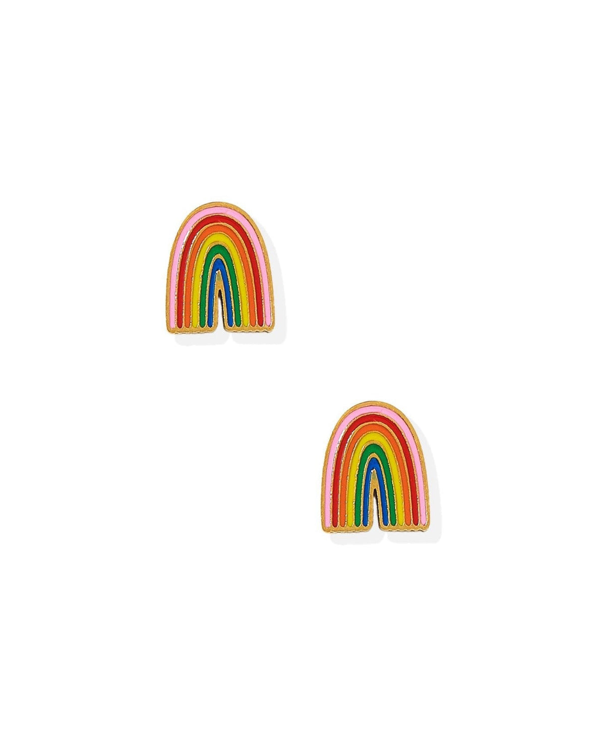 Screwback Stud Earrings - Noah Rainbow - LINNY CO WholesaleStuds