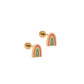 Screwback Stud Earrings - Noah Rainbow - LINNY CO WholesaleStuds