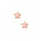 Screwback Stud Earrings - Nora Star Pink - LINNY CO WholesaleStuds