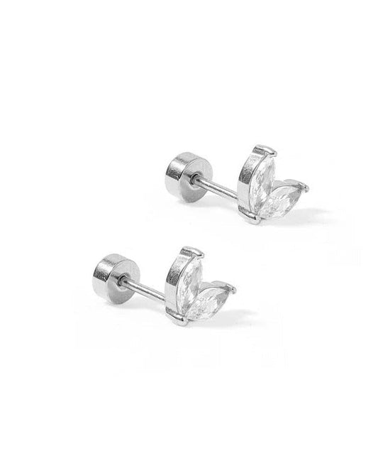 Screwback Stud Earrings - Nova Silver - LINNY CO WholesaleStuds