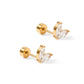 Screwback Stud Earrings - Nova - LINNY CO WholesaleStuds