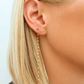 Screwback Stud Earrings - Oklahoma State Logo Gold - LINNY CO WholesaleStud