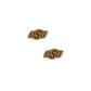 Screwback Stud Earrings - Oklahoma State Logo Gold - LINNY CO WholesaleStud
