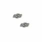 Screwback Stud Earrings - Oklahoma State Logo Silver - LINNY CO WholesaleStud