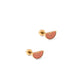 Screwback Stud Earrings - Orange Slice - LINNY CO WholesaleStuds