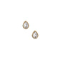 Screwback Stud Earrings - Paloma Pear Gold - LINNY CO WholesaleStuds