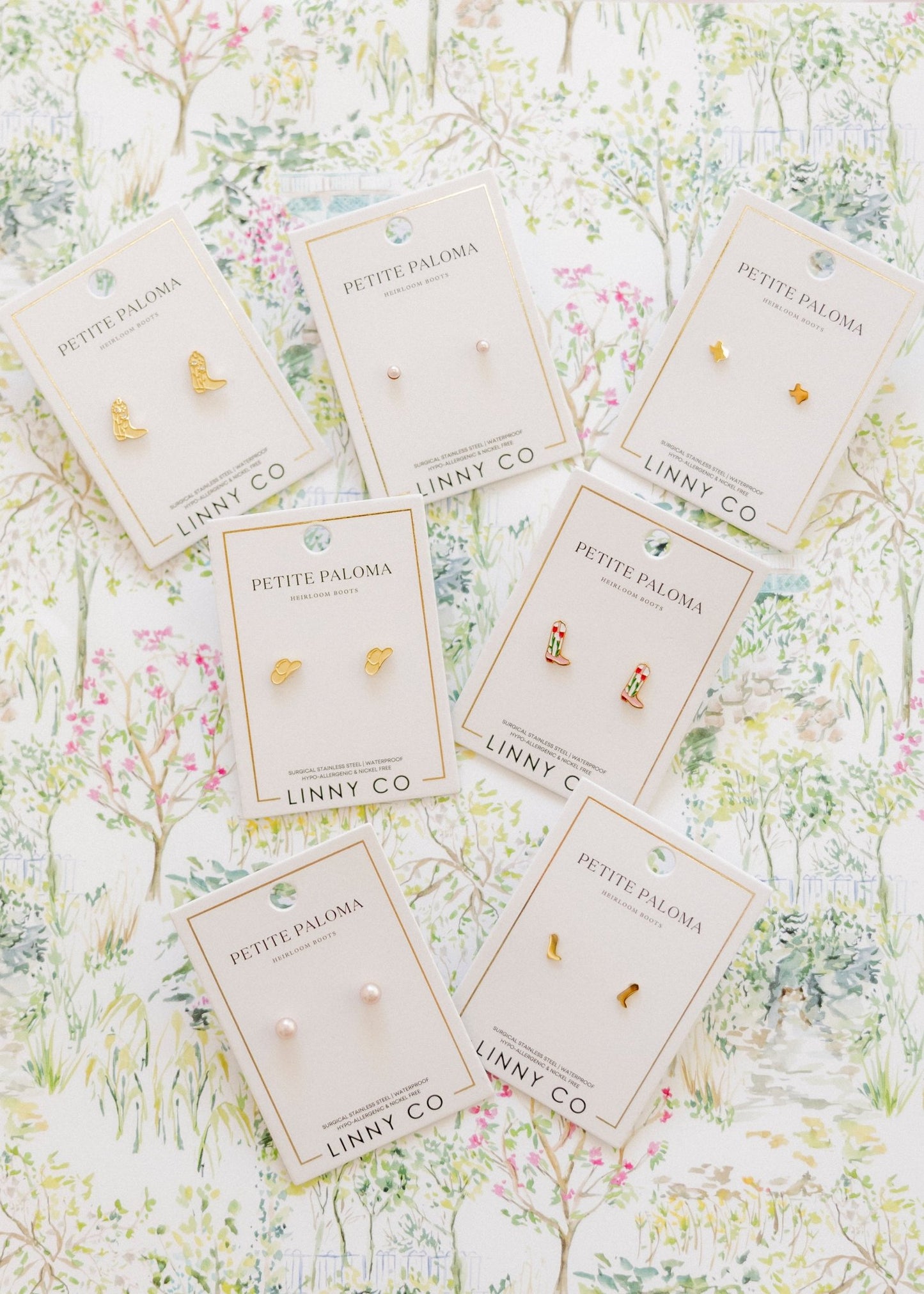 Screwback Stud Earrings - Payton Pearl Pink 3mm - LINNY CO WholesaleStuds