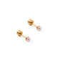 Screwback Stud Earrings - Payton Pearl Pink 3mm - LINNY CO WholesaleStuds