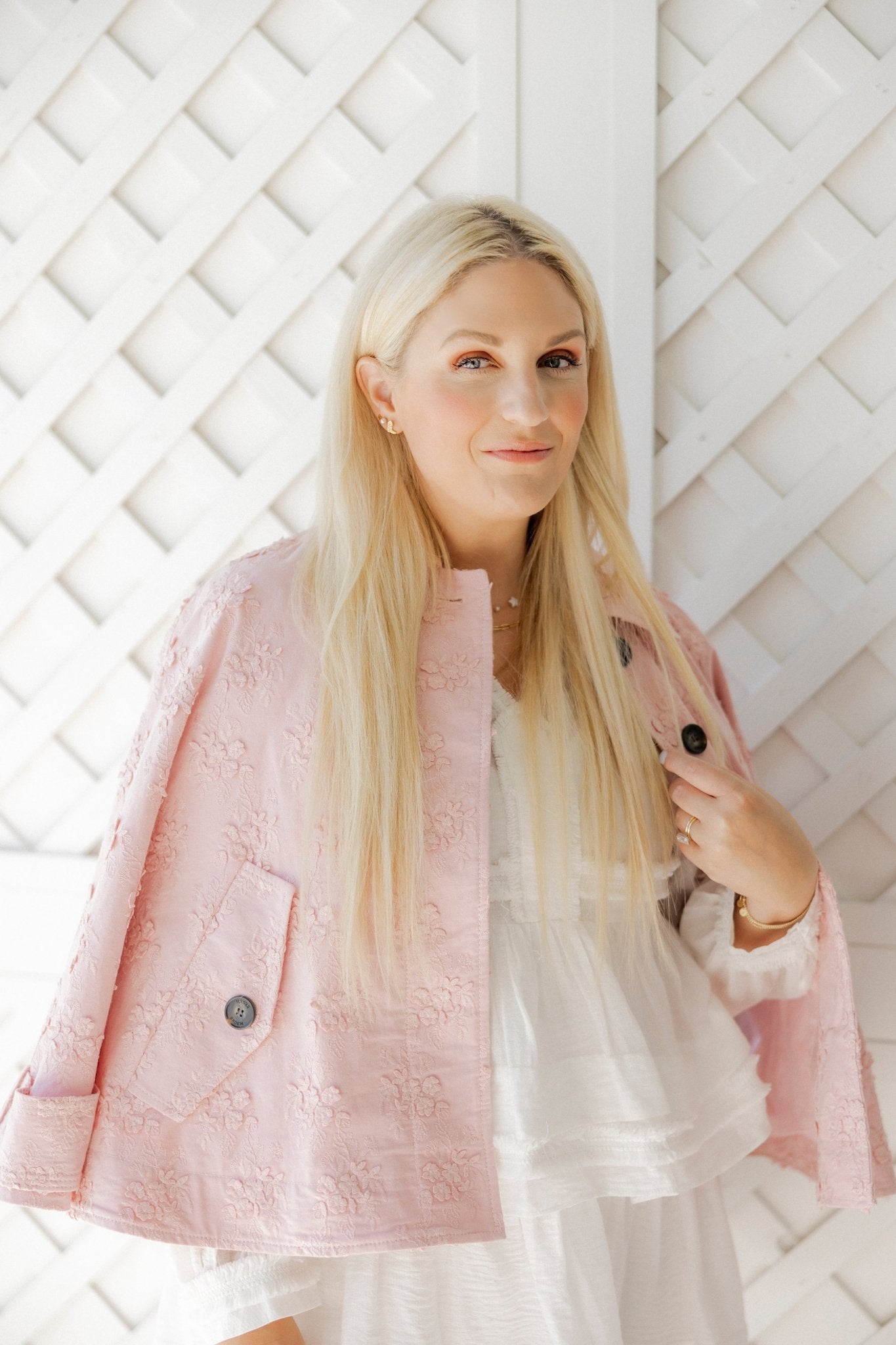 Screwback Stud Earrings - Payton Pearl Pink 5mm - LINNY CO WholesaleStuds