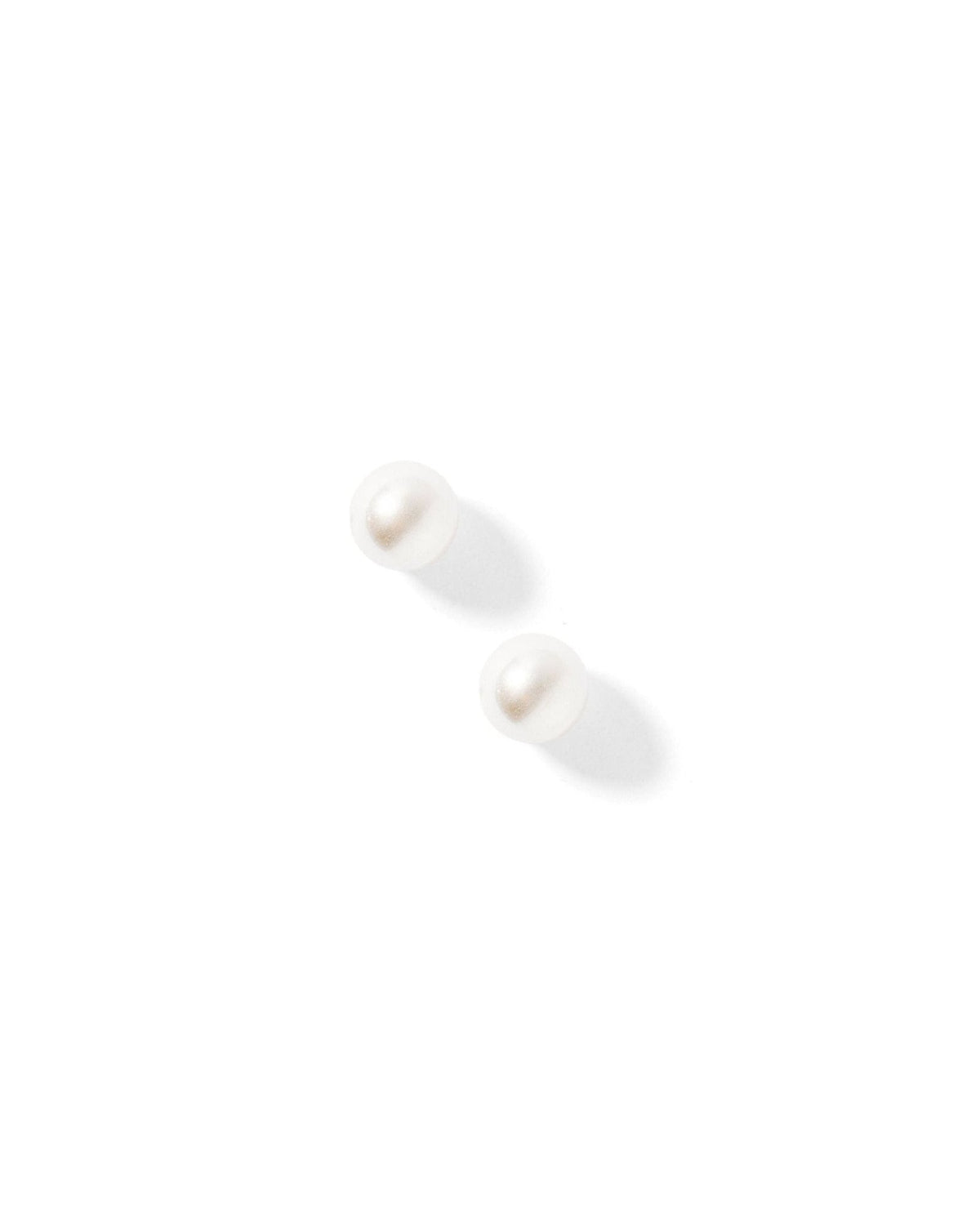 Screwback Stud Earrings - Payton Pearl White 5mm - LINNY CO WholesaleStuds