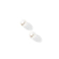 Screwback Stud Earrings - Payton Pearl White 5mm - LINNY CO WholesaleStuds