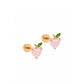 Screwback Stud Earrings - Peach Gem - LINNY CO WholesaleStuds