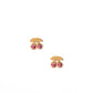 Screwback Stud Earrings - Pink Cherry - LINNY CO WholesaleStuds