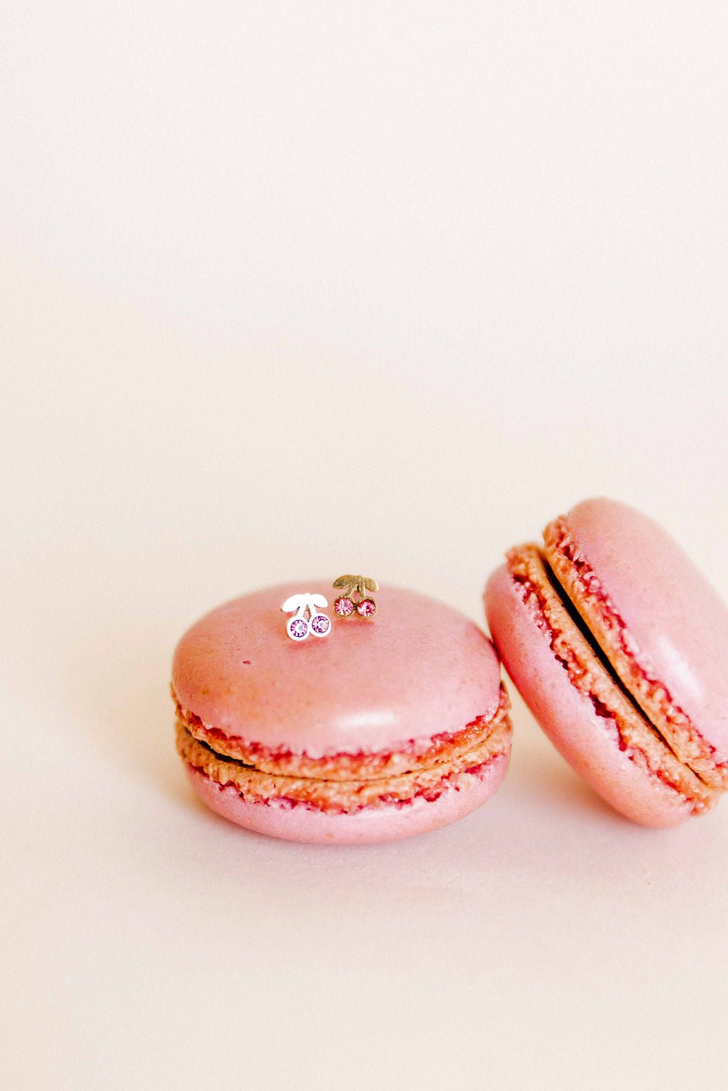 Screwback Stud Earrings - Pink Cherry - LINNY CO WholesaleStuds