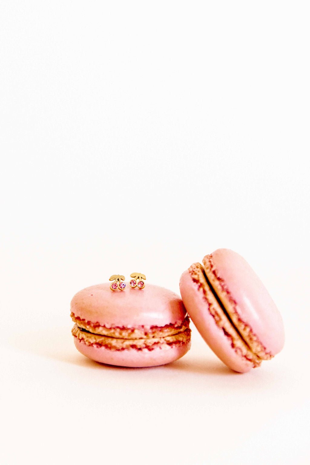 Screwback Stud Earrings - Pink Cherry - LINNY CO WholesaleStuds