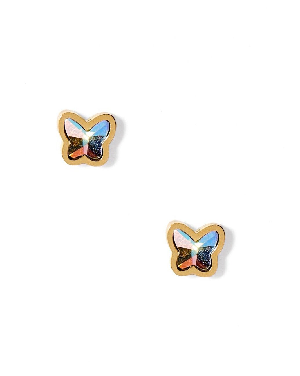 Screwback Stud Earrings - Polly Butterfly - LINNY CO WholesaleStuds
