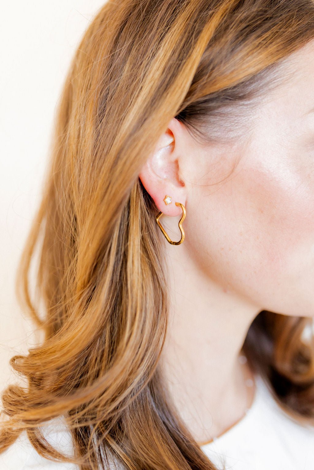 Screwback Stud Earrings - Polly Star - LINNY CO WholesaleStuds