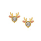 Screwback Stud Earrings - Reindeer - LINNY CO WholesaleStuds