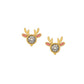 Screwback Stud Earrings - Reindeer - LINNY CO WholesaleStuds