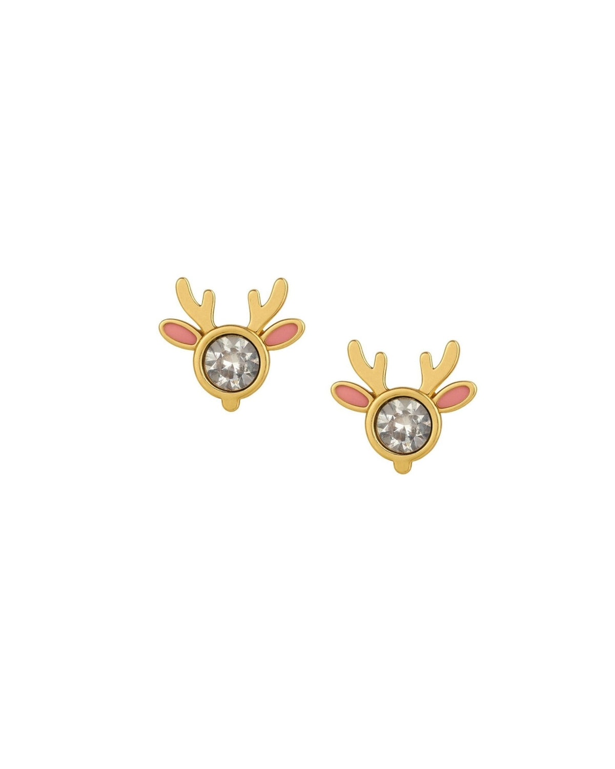 Screwback Stud Earrings - Reindeer - LINNY CO WholesaleStuds