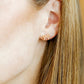 Screwback Stud Earrings - Sadie Bow Light Pink - LINNY CO WholesaleStuds