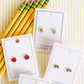 Screwback Stud Earrings - School Bus - LINNY CO WholesaleStuds