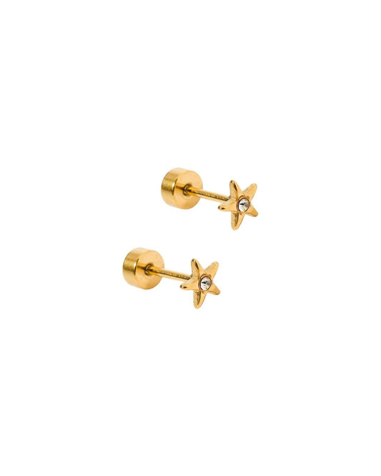 Screwback Stud Earrings - Scout Star - LINNY CO WholesaleStuds