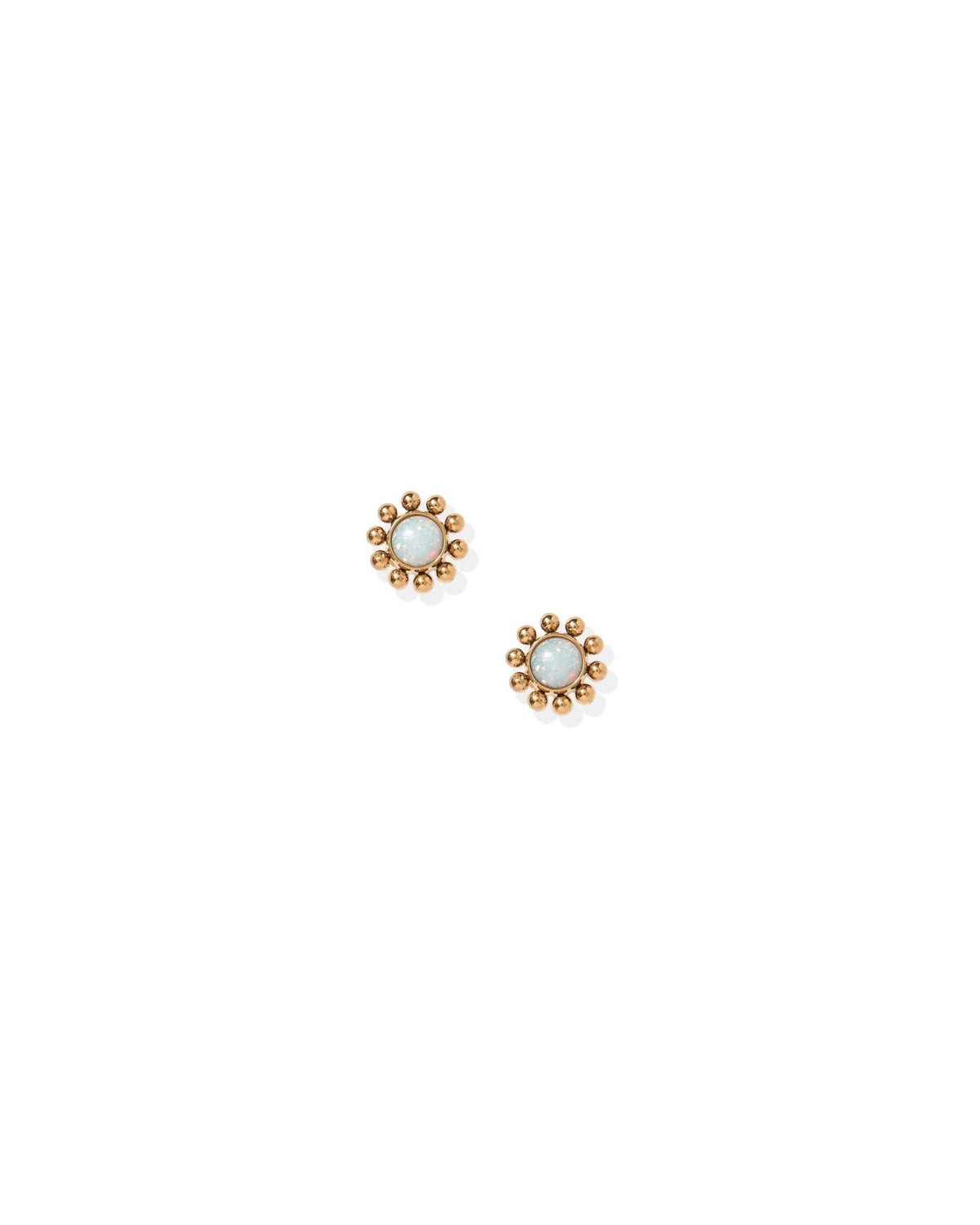 Screwback Stud Earrings - Serena Opal - LINNY CO Wholesale