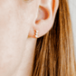Screwback Stud Earrings - Sierra CZ Gold - LINNY CO WholesaleStuds