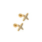 Screwback Stud Earrings - Skylar - LINNY CO WholesaleStuds
