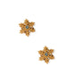 Screwback Stud Earrings - Snowflake Gold - LINNY CO WholesaleStuds