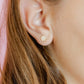 Screwback Stud Earrings - Snowflake White - LINNY CO WholesaleStuds