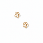 Screwback Stud Earrings - Snowflake White - LINNY CO WholesaleStuds