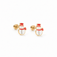 Screwback Stud Earrings - Snowman - LINNY CO WholesaleStuds