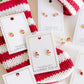 Screwback Stud Earrings - Snowman - LINNY CO WholesaleStuds