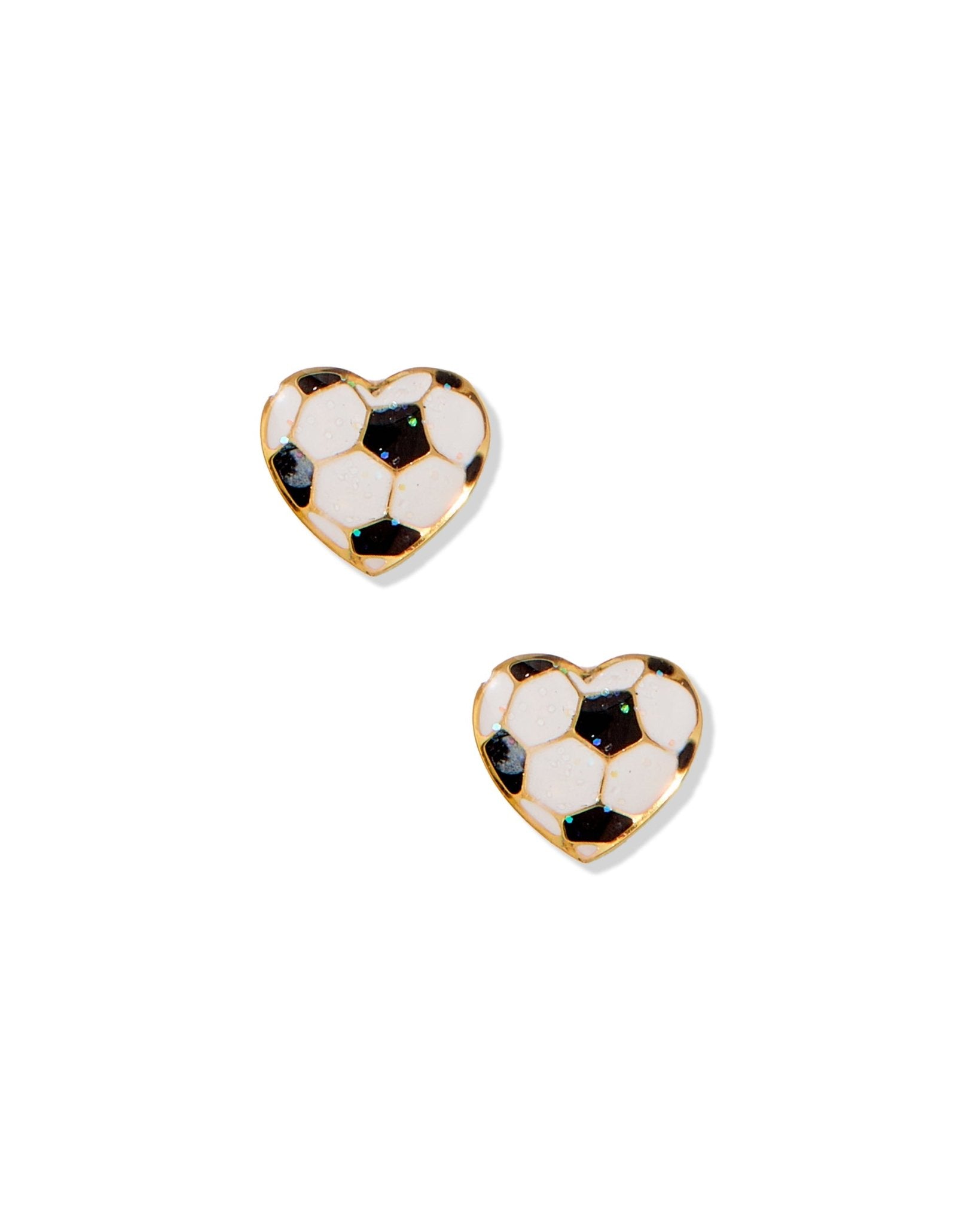 Screwback Stud Earrings - Soccer - LINNY CO WholesaleStuds