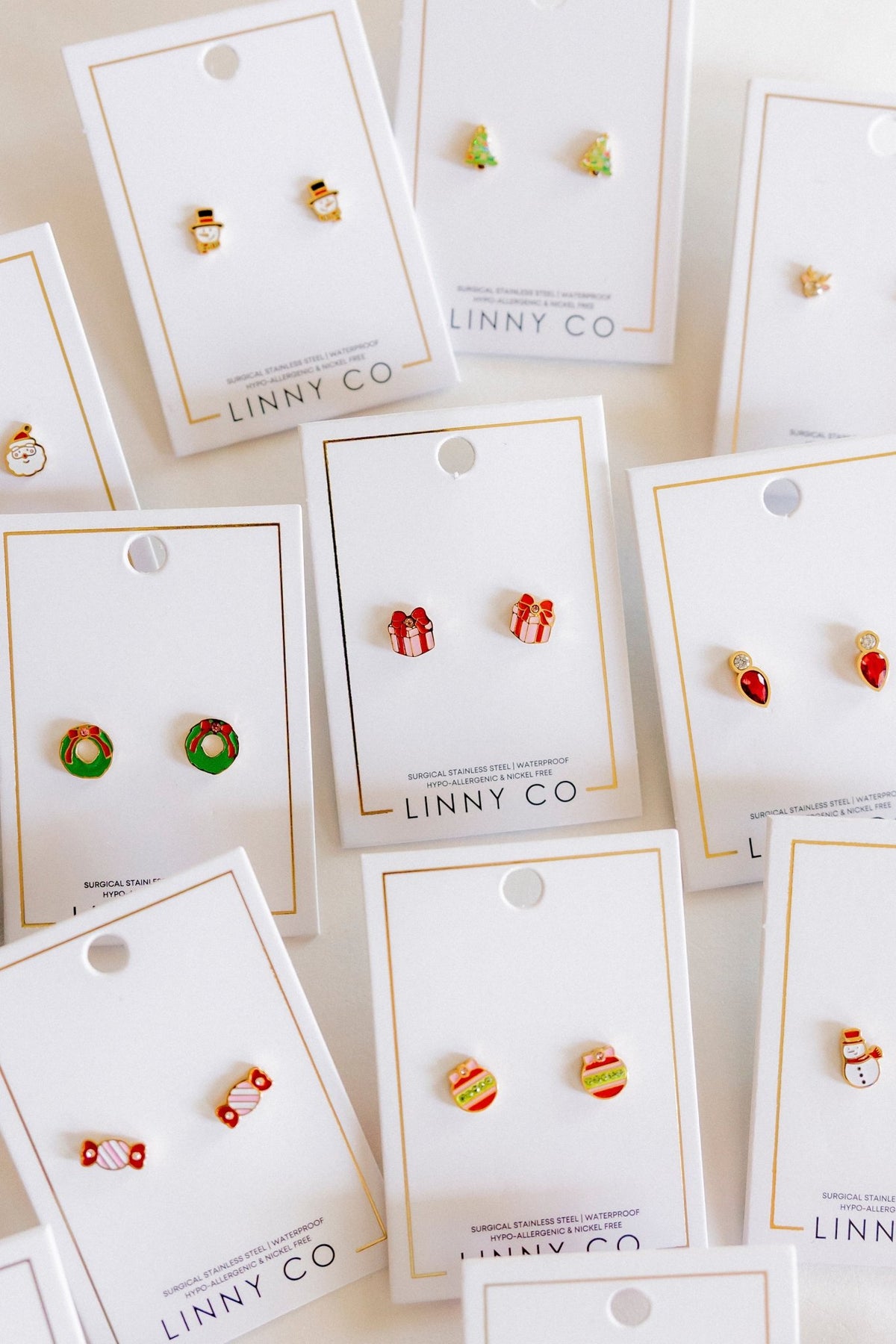 Screwback Stud Earrings - Starla Light - LINNY CO WholesaleStuds