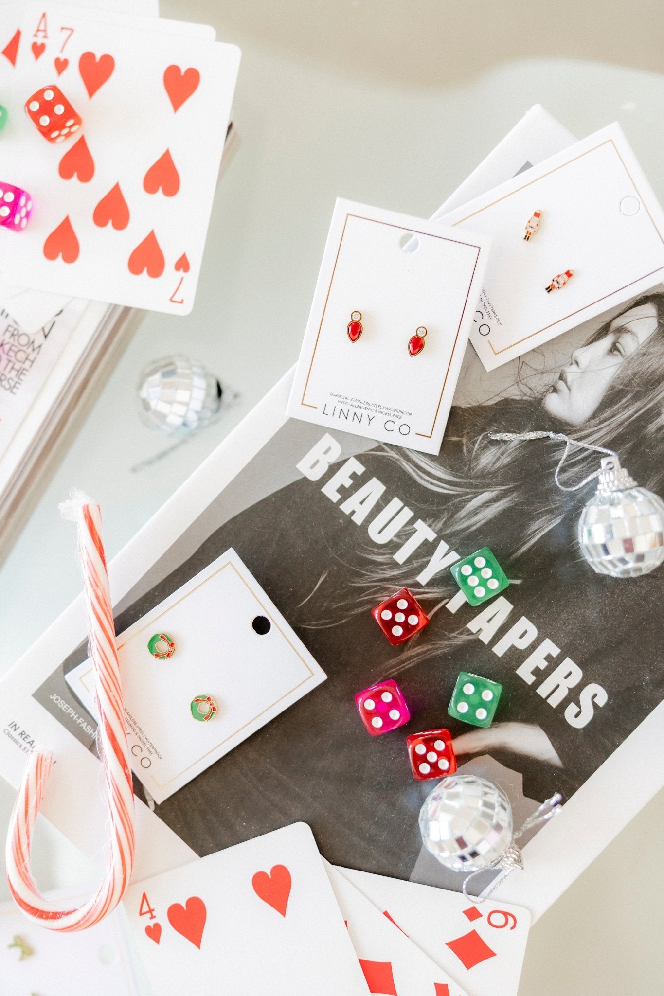 Screwback Stud Earrings - Starla Light - LINNY CO WholesaleStuds