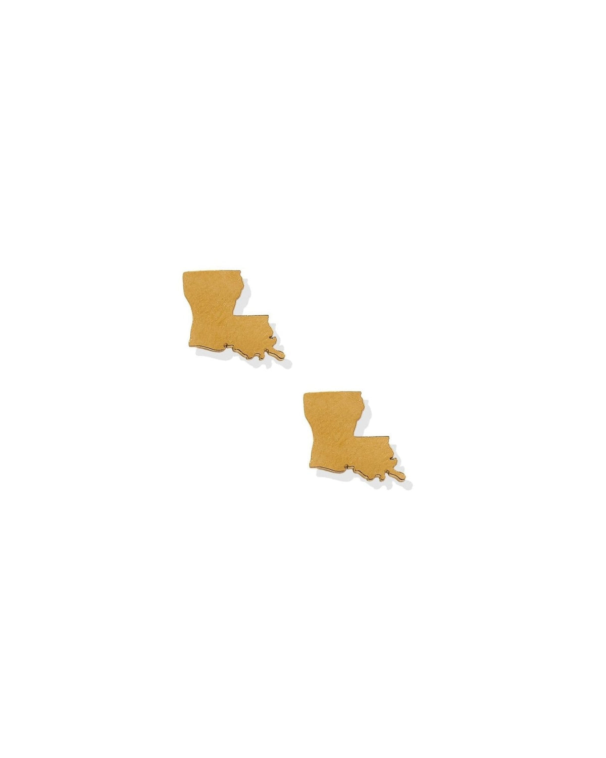 Screwback Stud Earrings - State of Louisiana - LINNY CO WholesaleStuds
