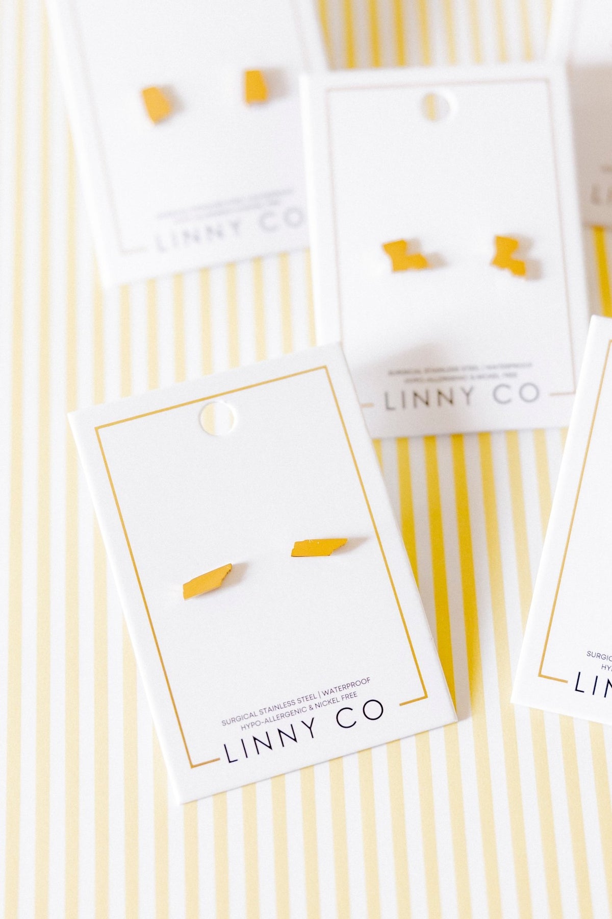 Screwback Stud Earrings - State of Tennessee - LINNY CO WholesaleStuds