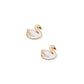 Screwback Stud Earrings - Swan - LINNY CO WholesaleStuds