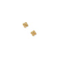 Screwback Stud Earrings - Sweet Clover Gold - LINNY CO WholesaleStuds