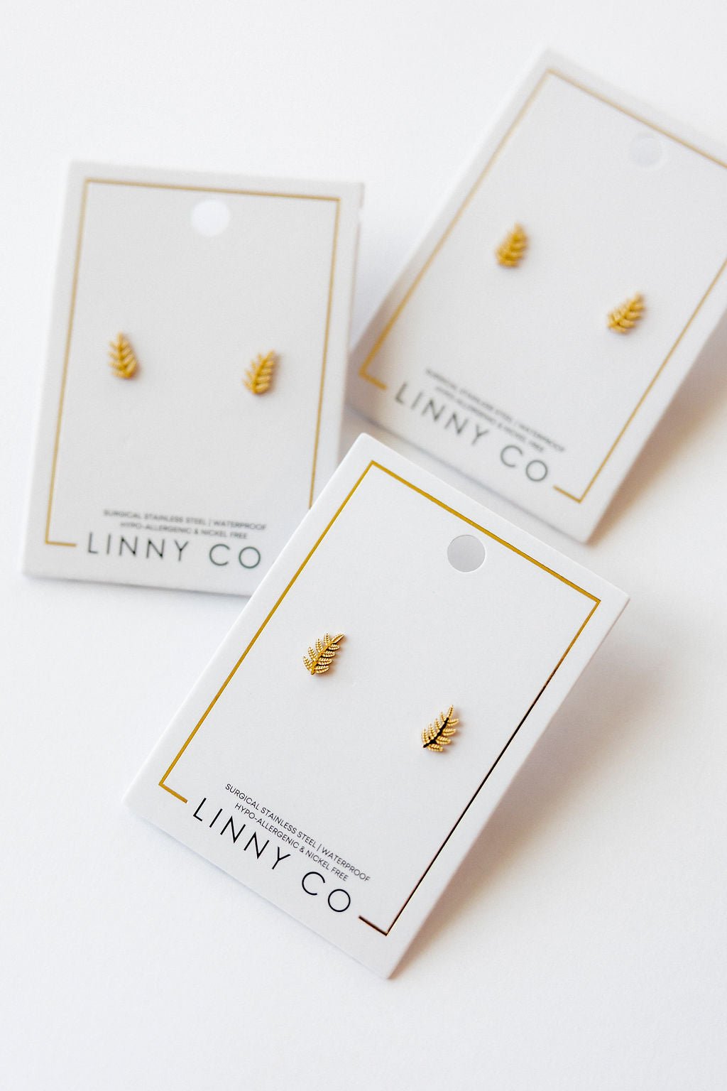 Screwback Stud Earrings - Sylvie - LINNY CO WholesaleStuds