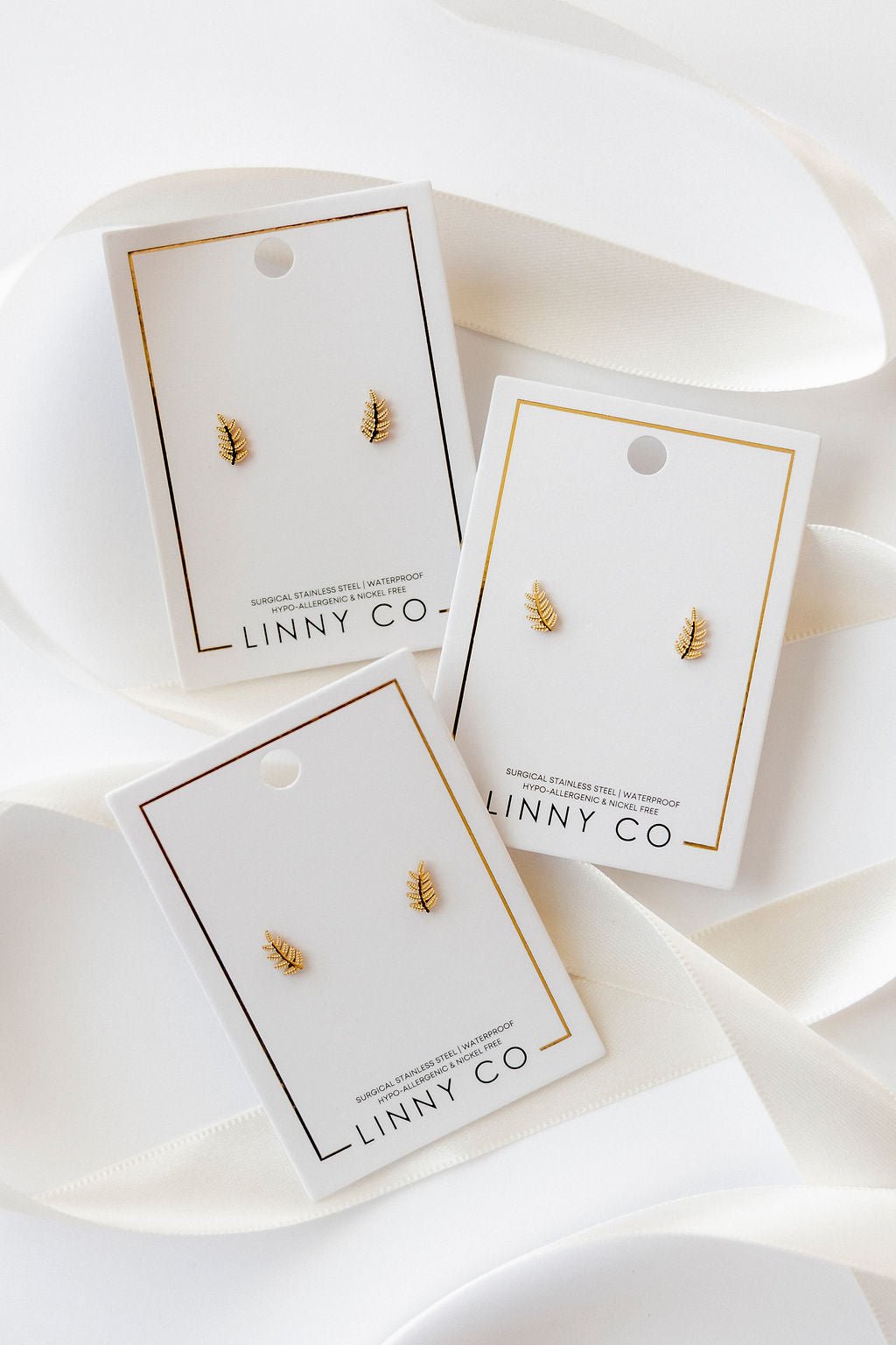 Screwback Stud Earrings - Sylvie - LINNY CO WholesaleStuds