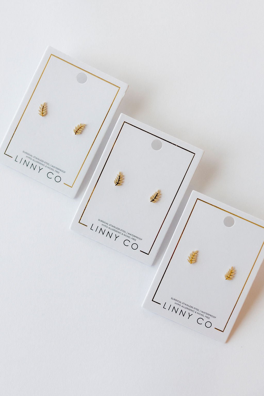 Screwback Stud Earrings - Sylvie - LINNY CO WholesaleStuds