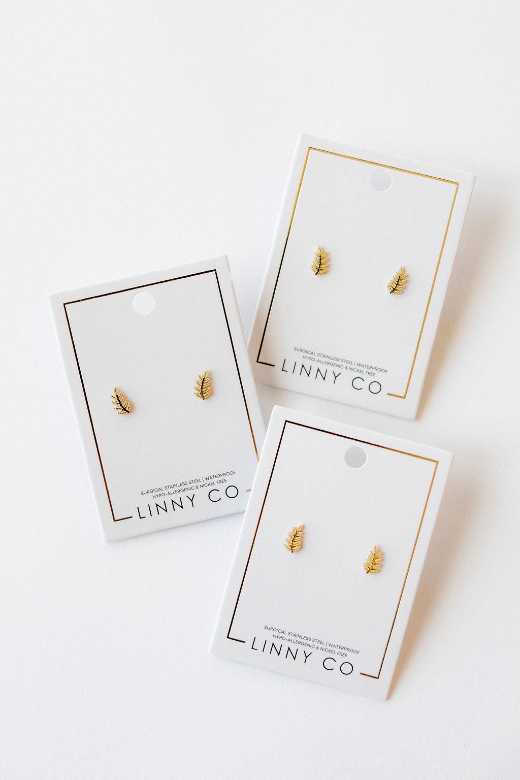 Screwback Stud Earrings - Sylvie - LINNY CO WholesaleStuds