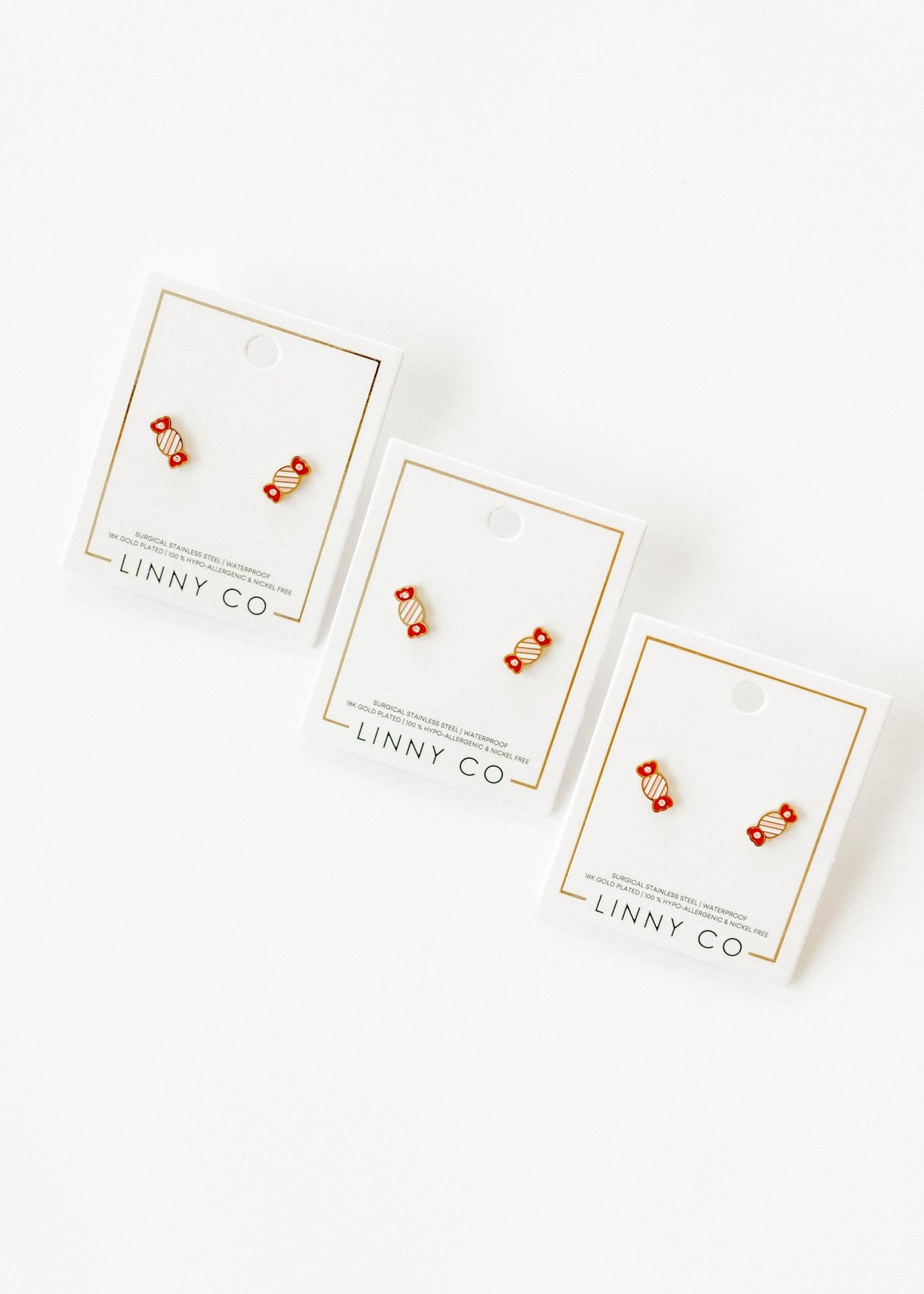 Screwback Stud Earrings - Taffy - LINNY CO WholesaleStuds