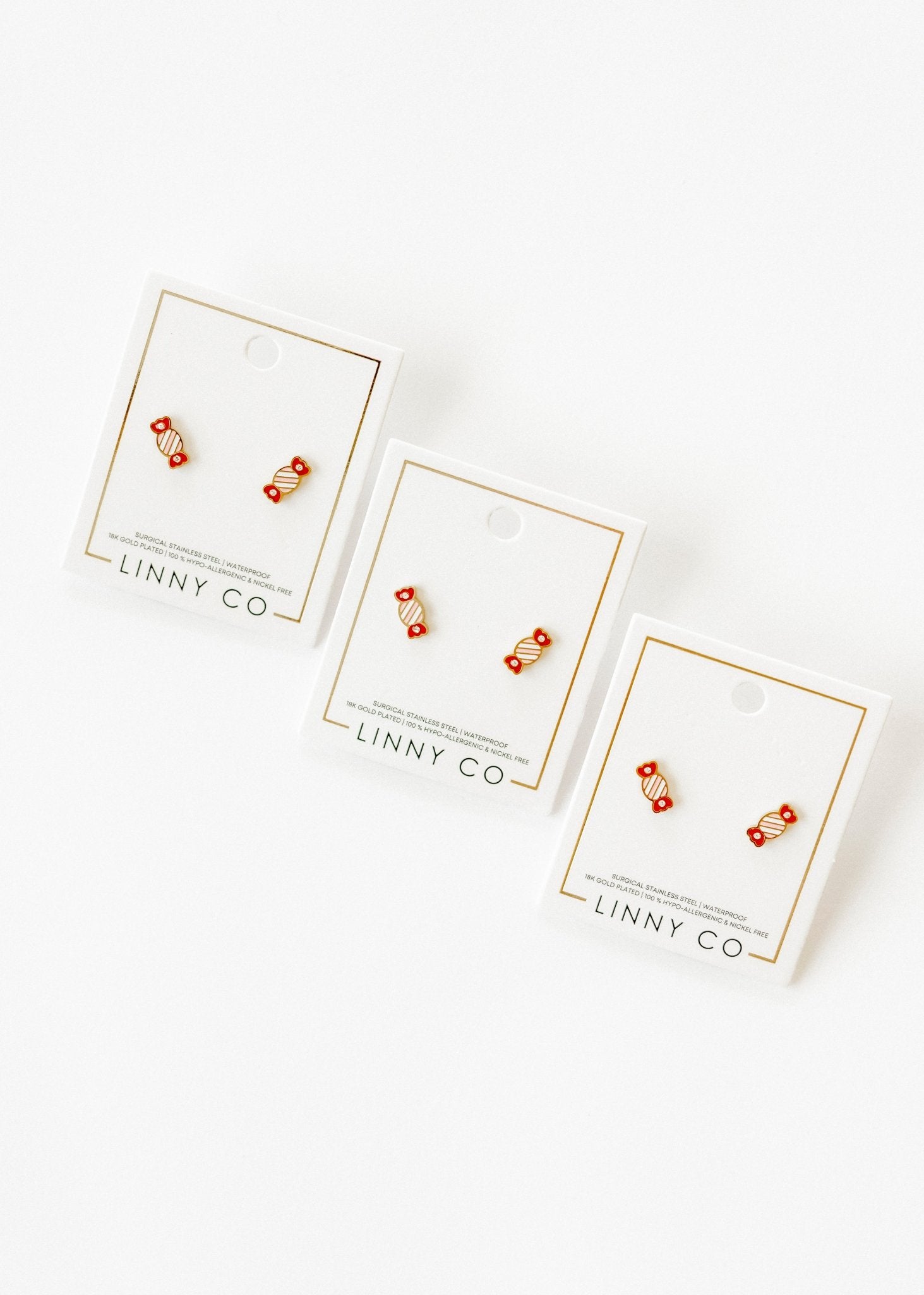 Screwback Stud Earrings - Taffy - LINNY CO WholesaleStuds